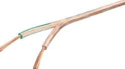 Schwaiger LSK3410 10 Meter 0,75mm Transparentes Lautsprecherkabel