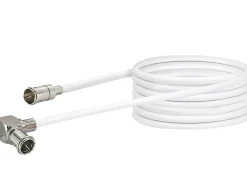 Schwaiger MMC50 5 Meter weißer Modem-Anschlusskabel