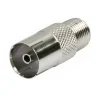 Schwaiger UEST9320 201 F-Buchse auf IEC Buchse Adapter