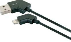 Schwaiger USB 2.0 Apple drehbares Ladekabel
