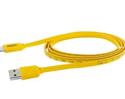 Schwaiger WKC10 1,2 Meter gelbes Type C Ladekabel