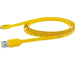 Schwaiger WKL10 1,2 meter gelbes Apple Ladekabel