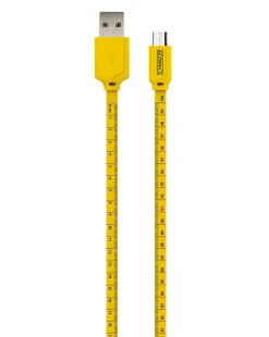 Schwaiger WKM10 Gelb Micro USB Ladekabel