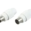 Schwaiger 2x Koax - IEC Stecker
