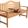 SenS-Line Nevada Gartenbank mit Tisch - 150 cm