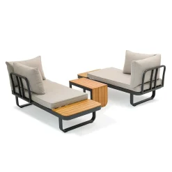 SenS-Line Samos Multifunktions-Lounge-Set - Taupe