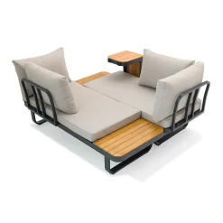SenS-Line Samos Multifunktions-Lounge-Set - Taupe