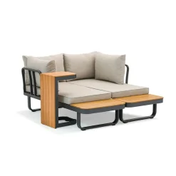 SenS-Line Samos Multifunktions-Lounge-Set - Taupe