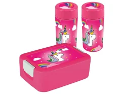 Sigma home Food to go Unicorn Lunchbox mit Drinkbecher