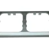 SilverC-line 2-fach Abdeckrahmen - Silver