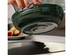 Silwy ⌀25 cm Magnet-Porzellan-Food-Bowl - Green