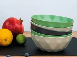 Silwy ⌀16 cm Set von 2 Magnet-Kunststoffbowls - Grey
