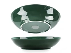 Silwy ⌀21 cm Set von 2 Magnet-Porzellan-Food-Bowls - Green