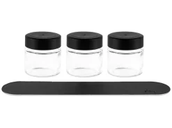 Silwy 3er-Set 125 ml magnetische Gewürzgläser