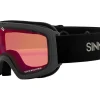 Sinner Duck Mountain Black Red Kinder Skibrille