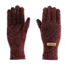 Sinner Monserrate Handschuhe - Melange Bordeaux Red