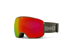 Sinner Snowflake Unisex Skibrille - Moss Green