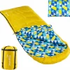 Skandika Dundee Sleepyhead L Schlafsack mit Kopfkissen - Yellow