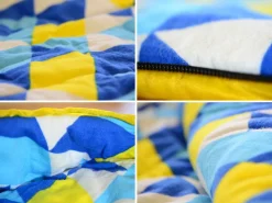 Skandika Dundee Sleepyhead L Schlafsack mit Kopfkissen - Yellow