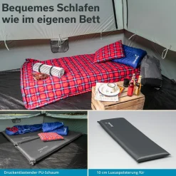 Skandika Easy Single selbstaufblasend Schlafmatte