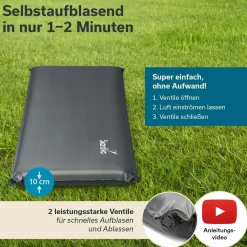 Skandika Easy Single selbstaufblasend Schlafmatte