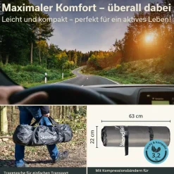 Skandika Easy Single selbstaufblasend Schlafmatte
