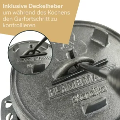 Skandika Flame Master 8.5 Liter Dutch Oven