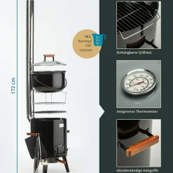 Skandika Goulash Kanon 14 Liter Kohlegrill