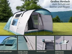 Skandika Hafslo 4 Sleeper Protect Tunnelzelt