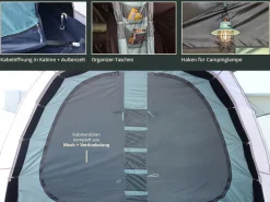 Skandika Hafslo 4 Sleeper Protect Tunnelzelt
