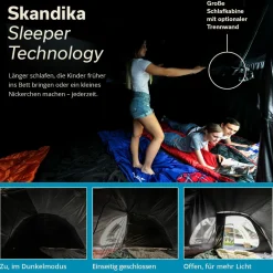 Skandika Hafslo 5 Sleeper Protect Tunnelzelt