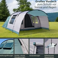 Skandika Hafslo 5 Sleeper Protect Tunnelzelt