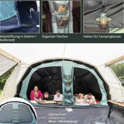 Skandika Hafslo 5 Sleeper Protect Tunnelzelt