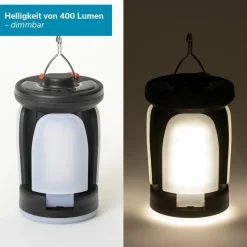 Skandika Kvitnes Campinglampe