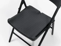 Skandika Masi Set von 2 Klappstuhle - Black