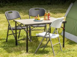Skandika Masi Set von 2 Klappstuhle - Black