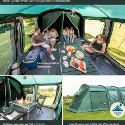 SKANDIKA Montana 8 Sleeper Protect (grün)