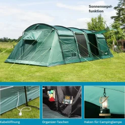 SKANDIKA Montana 8 Sleeper Protect (grün)