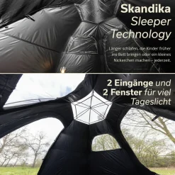 Skandika Namsos Sleeper Kuppelzelt