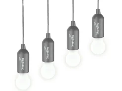 Skandika Narvik 4er-Set LED-Camping-Hängelampen