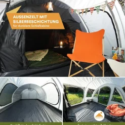 Skandika Simo 4 Tunnelzelt