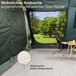 Skandika Softtouch-Fleece Zeltteppich - 200 x 300 cm
