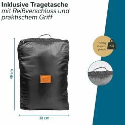 Skandika Softtouch-Fleece Zeltteppich - 200 x 300 cm