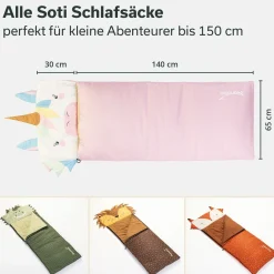 Skandika Soti Kinderschlafsack - Einhorn