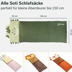 Skandika Soti Kinderschlafsack - Dino