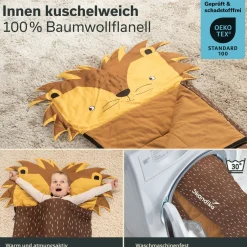 Skandika Soti Kinderschlafsack - Löwe