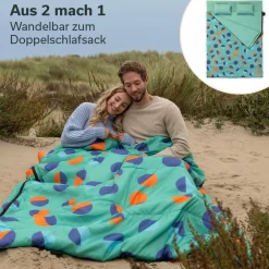 Skandika Sovro Lite 190 Deckenschlafsack - Sunrise