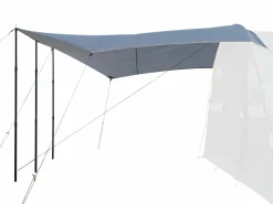 Skandika Spirit 390 x 400 cm Sonnensegel mit Teleskopstangen