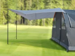 Skandika Spirit 330 x 310 cm Sonnensegel mit Teleskopstangen