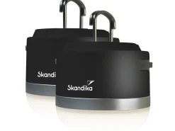 Skandika Tarfala Set mit 2 Campinglampen - Black